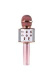 Ws-858 02 Karaoke Mikrofon Aux Usb Ve Sd Kart Girişli Bluetooth ROSE